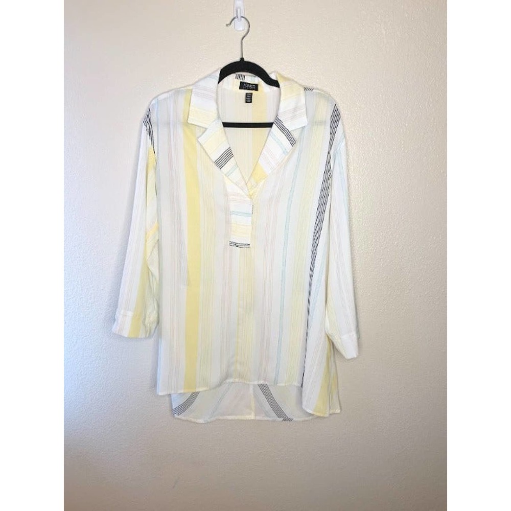 Jones New York Womens Button down Shirt